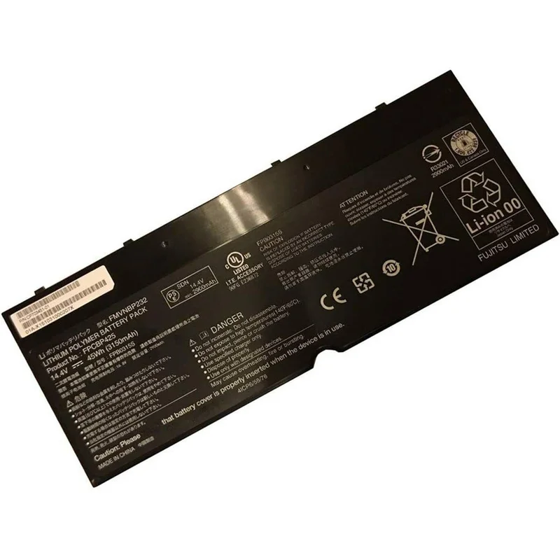 

FPCBP425 FMVNBP232 Battery for Fujitsu Lifebook U745 T935 T904U Series 14.4V 45W