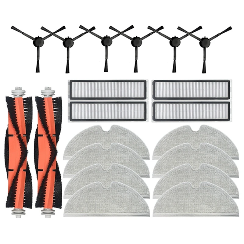 Für dreame bot d9 max zubehör roboter staubsauger l10 pro hepa filter haupt bürste mopp tuch ersatz zubehör