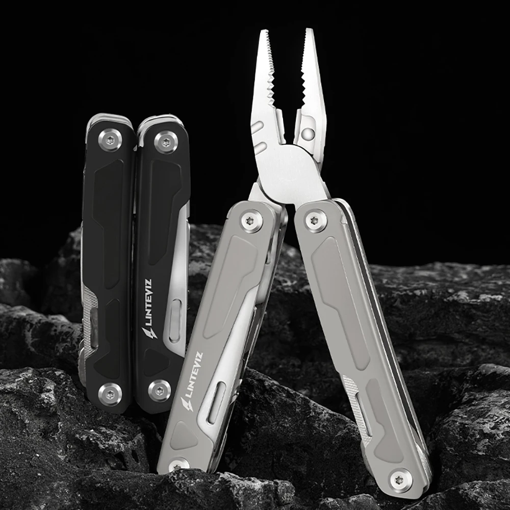 Multifunctional Emergency Plier Folding Knife Tactical Clamp Combination Survival Portable Tool Multitool Cutter