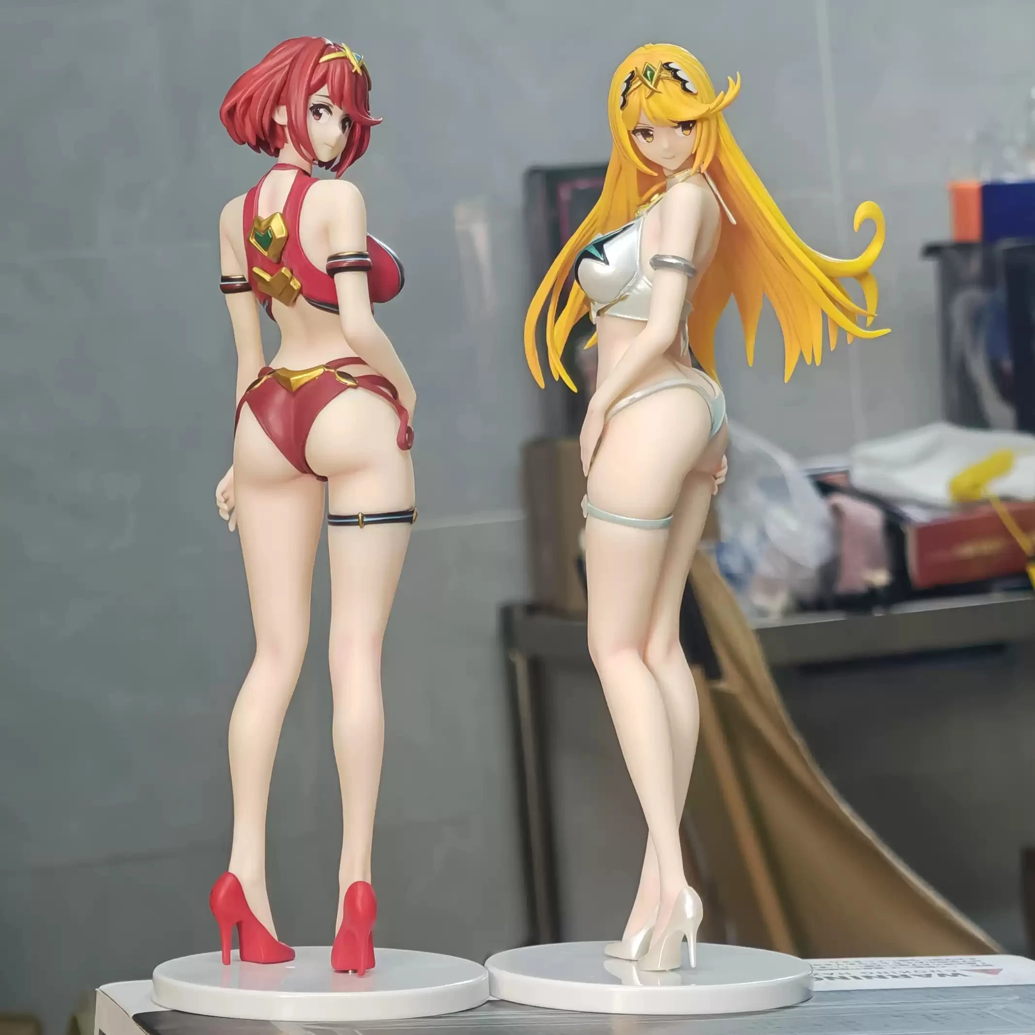 Model Kit Xenoblade - Xenoblade Chronicles Pyra Mythra Swimsuit PVC