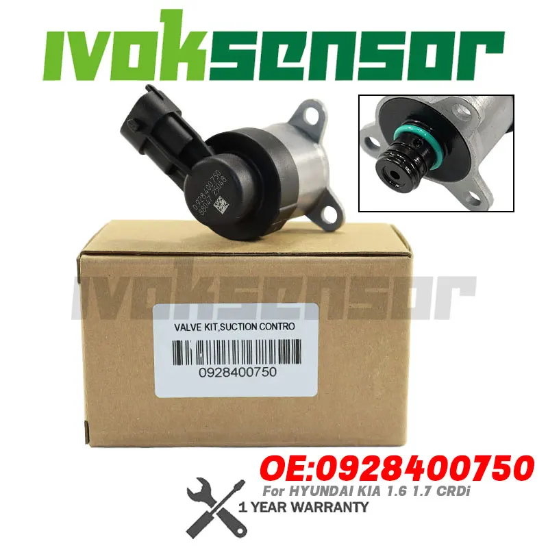 0928400750 CR Fuel Injection High Pressure Pump Regulator Inlet Metering Control Valve For HYUNDAI KIA 1.6 1.7 CRDi