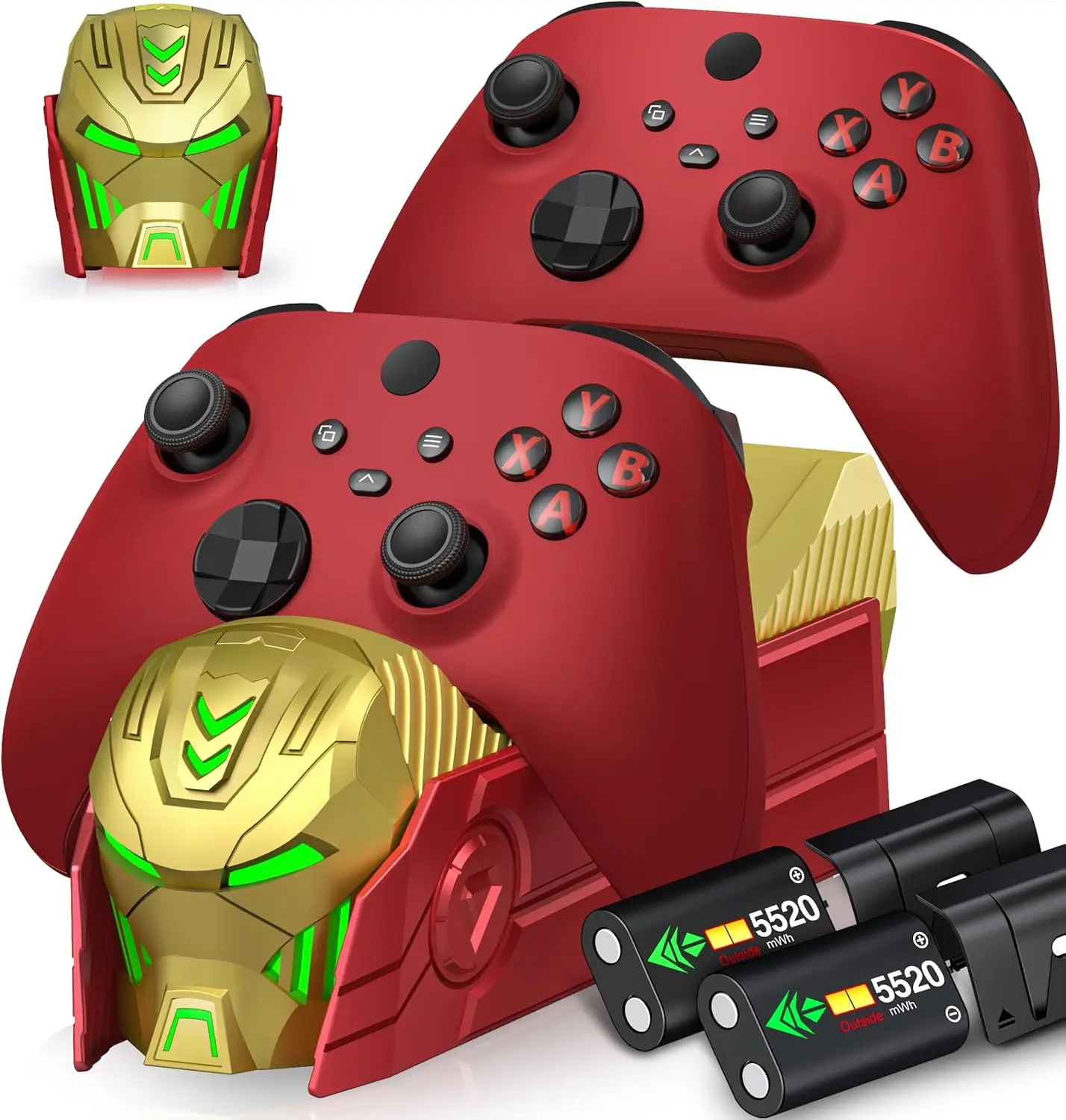 beboncool-充電ステーション-xbox-シリーズ-x-s-one-one-x-one-s-エリート充電アクセサリーキットと互換性あり-2-x-5520mwh