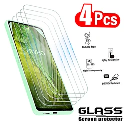 4Pcs Tempered Glass for Google Pixel 8a 7a 9 Pro 6a 5a Screen Protectors Full Cover Protective Glass Pixel 8 7 6 A Front HD Film