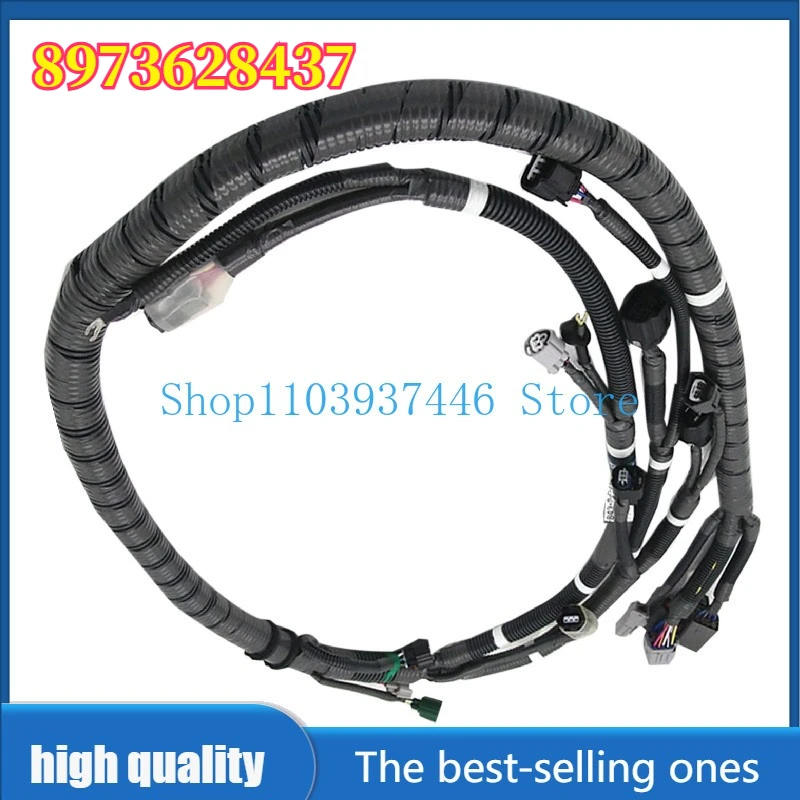 Engine Wiring Harness 8973628437 8-97362843-7 Compatible with Engine 4HK1 4HK1T Compatible with Excavator SH200