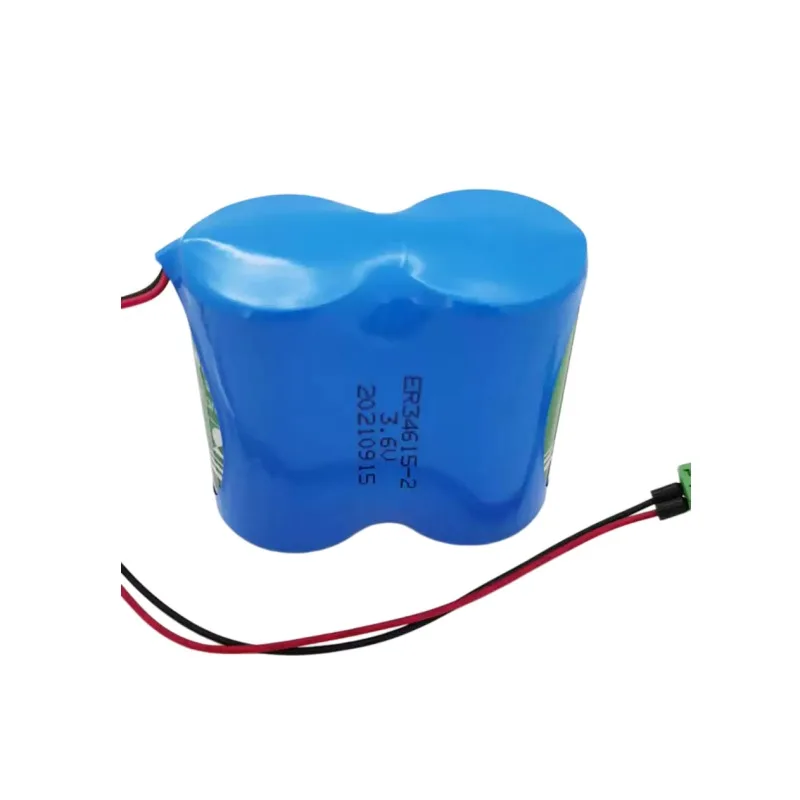 ER34615-2 Parallel 3.6V Applicable flowmeter battery metering gas meter disposable lithium battery pack