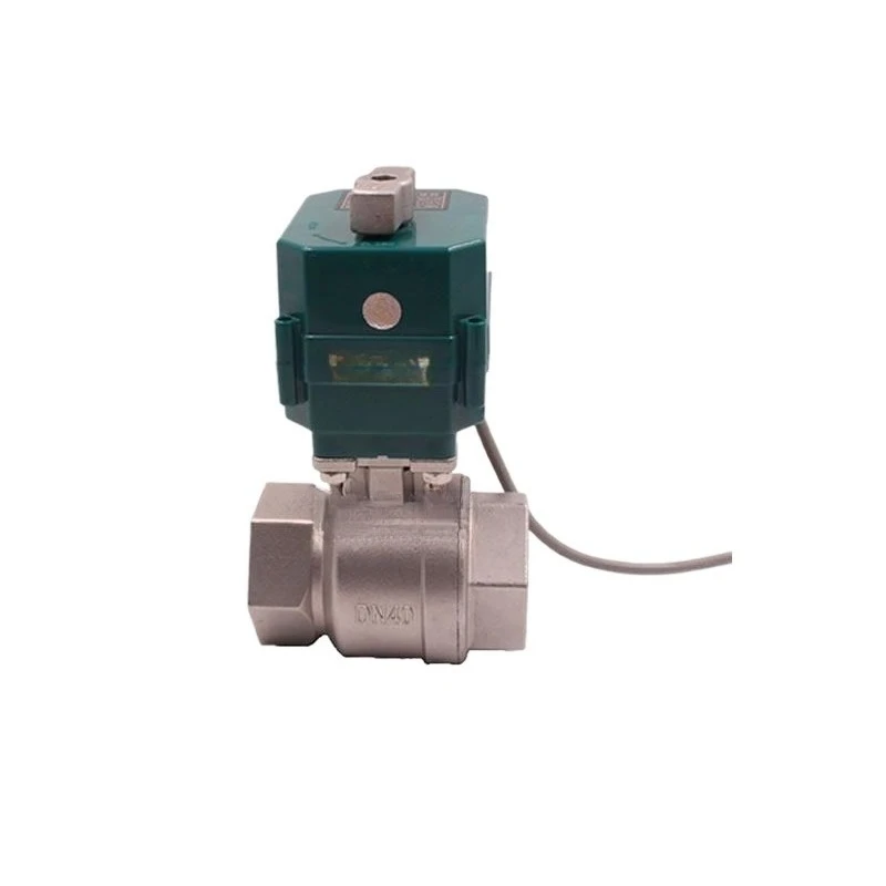 2520DN15 water control two-way 5V miniature two-control -wire 12VCR02 stainless steel ball electric