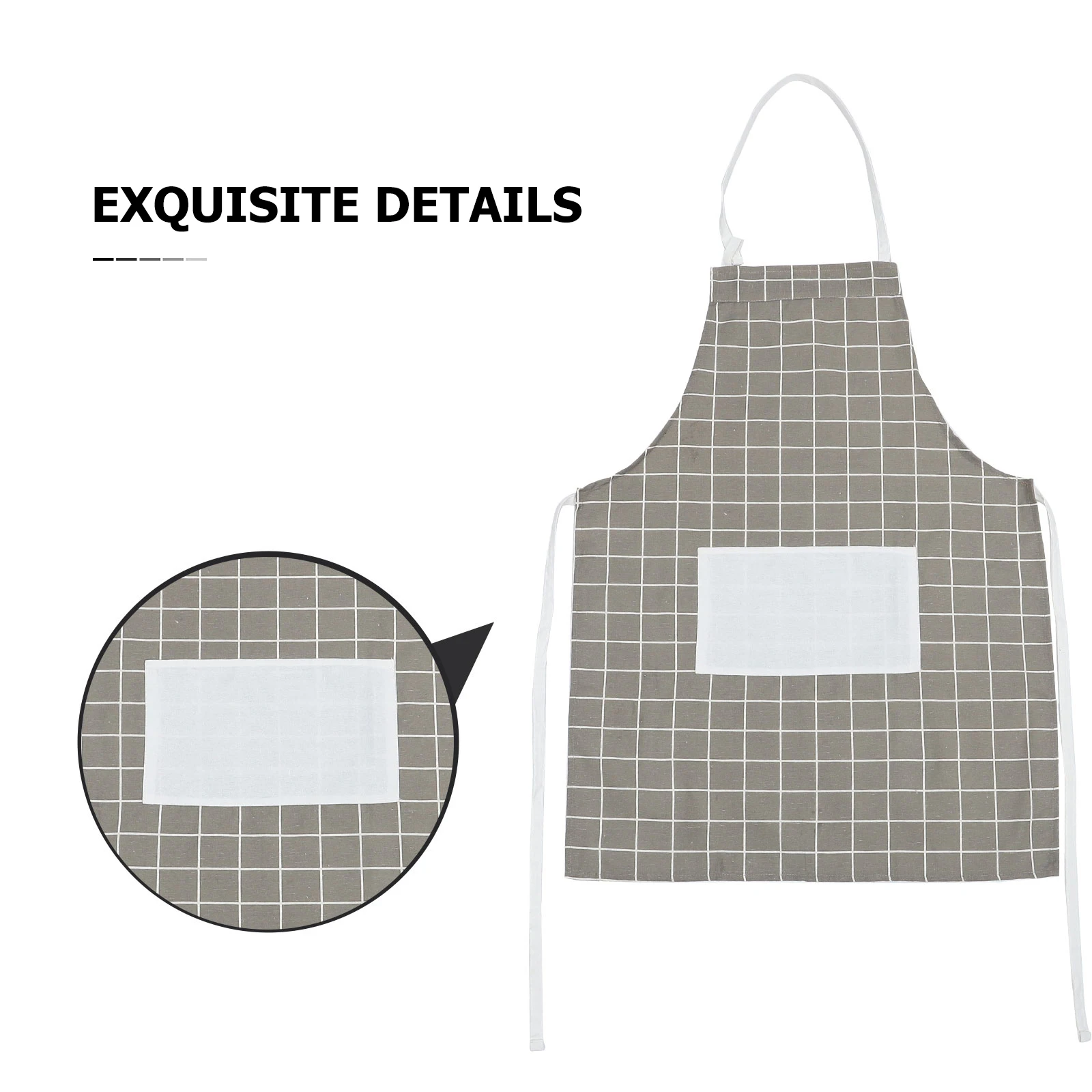 

2Pcs Kids Adults Cotton Apron Adjustable Cooking Baking Kitchen Large Pocket Washable Reusable ParentChild Enjoy
