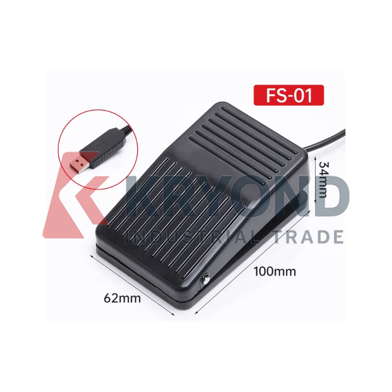 USB Foot Switch TFS-1 Medical Foot Switch Foot Button Eating Chicken Auxiliary Game Button Pedal Original Peoduct