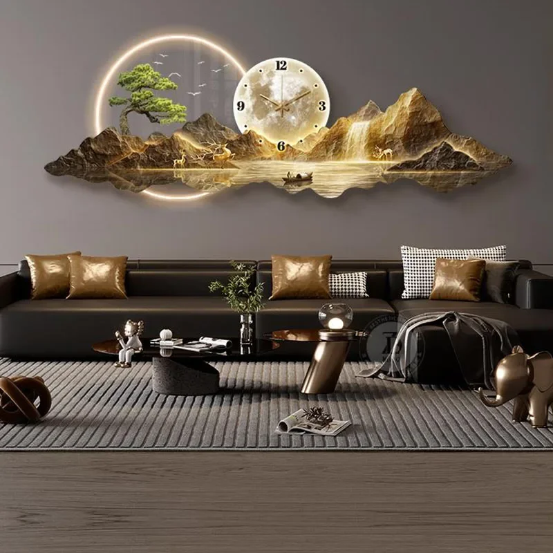 

Nordic Xenomorph Wall Watch Luminous Simple Restaurant Creative Aesthetic Wall Clocks Bedrooms Reloj Pared Room Decorations