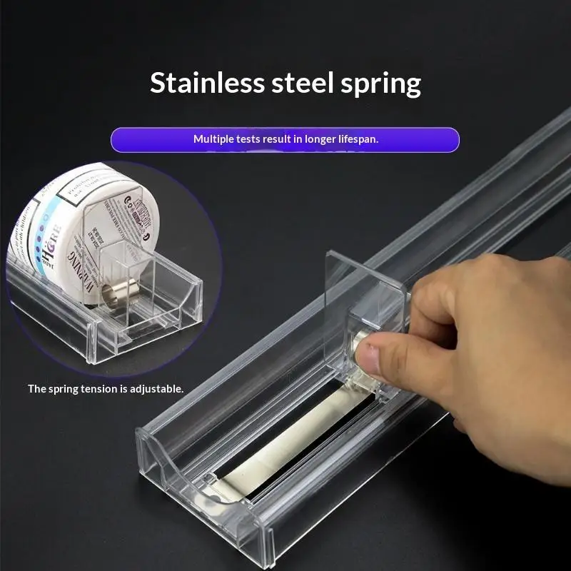 Lip Cigarette Automatic Replenishment Storage Rack Supermarket Candy Box Convenience Store Candy Round Box Storage Rack