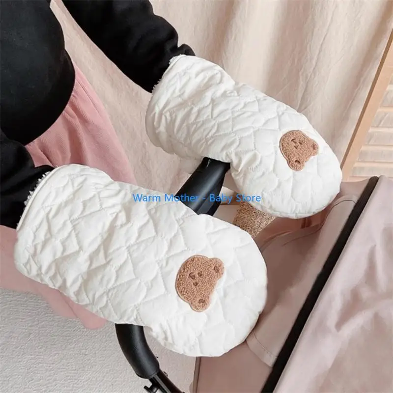 

Toddlers Pram Mittens Windproof Wear-resistant Hand Warmer for Outdoor Activity 57QE
