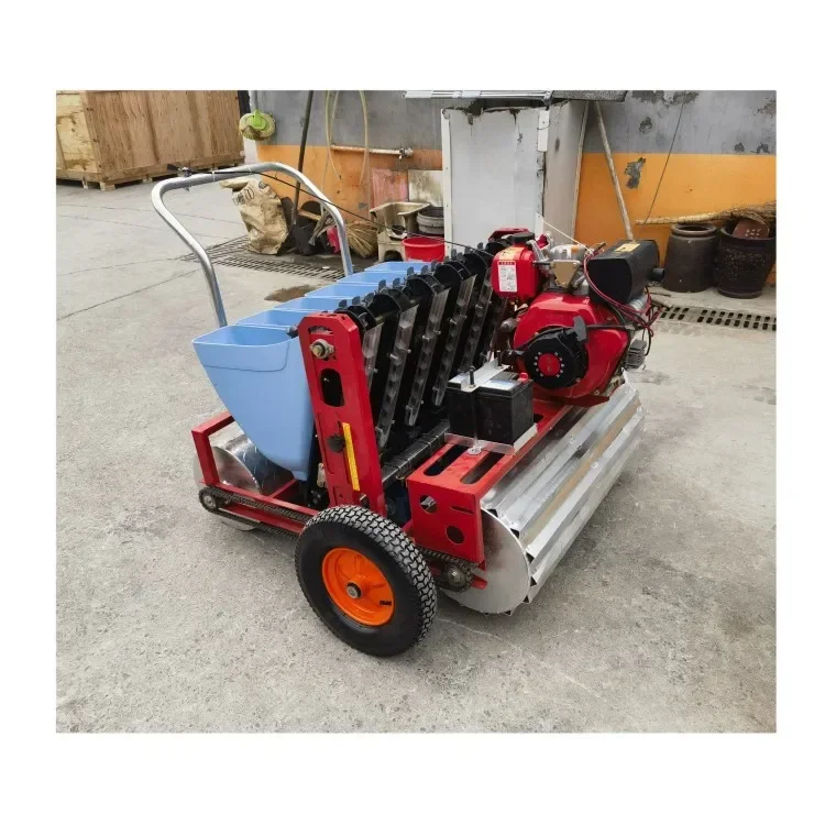 High Performance Tractor Mounted Garlic Sowing Seeder Machine Grain Drill Planter for Planting Seeds