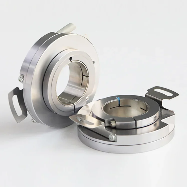 Gold Seller K66 rotary encoder 5 v motor bldc rotary encoder 10000/8 ppr 30mm hollow through shaft incremental encoder