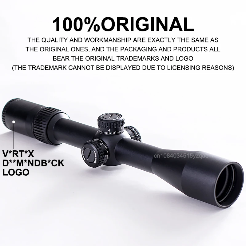 Original V*RT*X Optics D**M*NDB*CK Tactical 4-16X44 First Focal Plane(FFP) Riflescopes EBR-2C(MRAD) Reticle 30mm Tube Scope