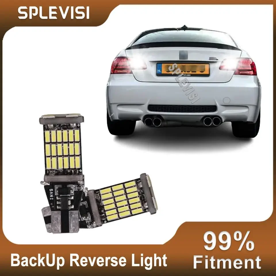 

2x 921 912 LED Reverse Lights, T15 LED Bulbs For BMW 3-Series Coupe E92 2005-2013 2006 2007 2008 2009 2010 2011 2012