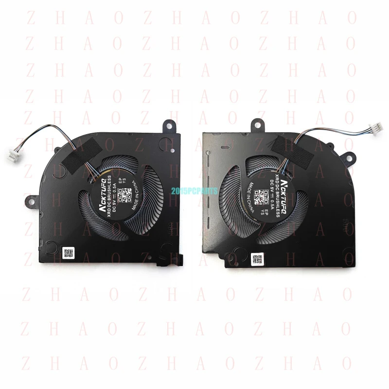L+ New for MSI MS-1562 MS-1563 Stealth 15M A11SDK A11SEK A11UEK CPU / GPU Fan
