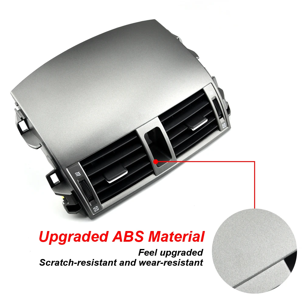 

Center Dash A/C Outlet Air Vent Panel For Toyota COROLLA / Altis E15 2007-2013 Parts 55670-02160 5567002160 55663-02060