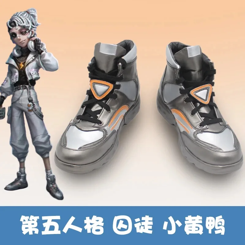 DY20 لعبة الهوية بطة صفراء لوكا البلسا تأثيري أحذية سجين أحذية النساء الرجال هالوين لعب الأدوار مخصص25