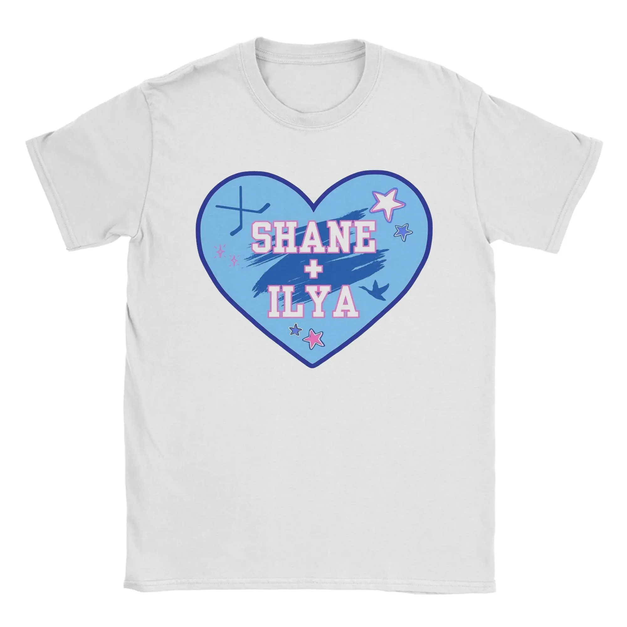 男性用女性用 Tシャツ Heated Rivalry Ilya Shane ノベルティ コットン Tシャツ 半袖 Tシャツ クルーネック トップス ギフトアイデア