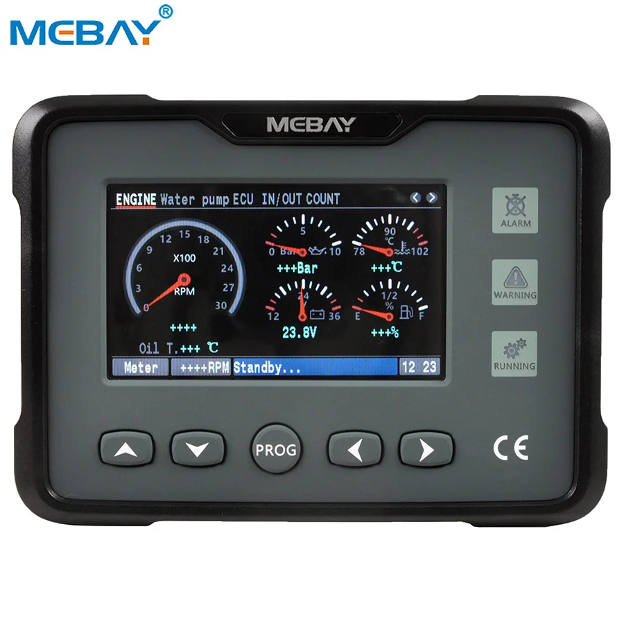 Mebay  Water Pump Meter Water Level Water Pressure Fuel Level Meter GM70CR