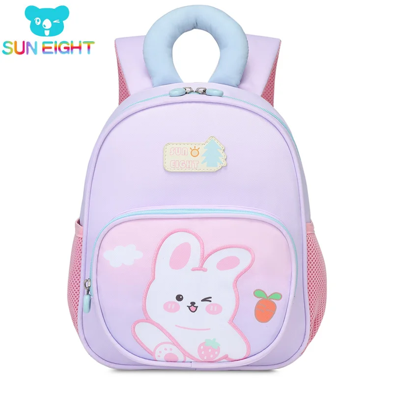 SUN EIGHT Kindergarden Candy Color Girl Backpacks Waterproof School Bags Baby Gift