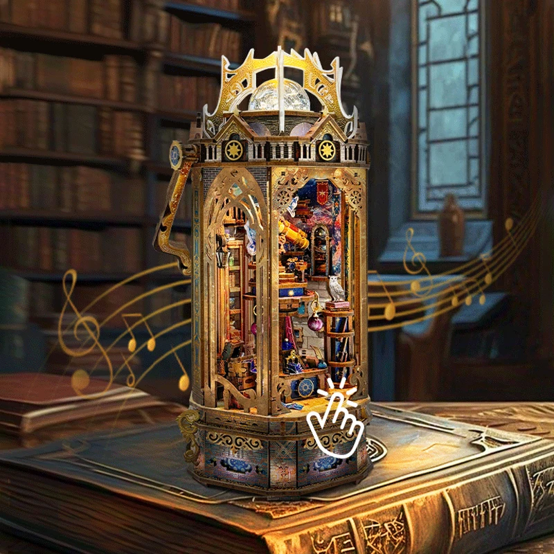 conjunto-de-plataforma-de-cupula-de-estrella-de-madera-sujetalibros-diy-mini-kit-de-casa-de-munecas-3d-decoraciones-para-habitacion-regalos-de-navidad-para-ninos-y-adultos