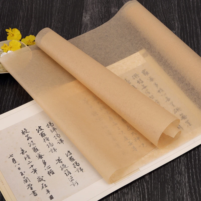 30g 60g Mulberry Paper Chinese Super Thin Yanpi Fiber Paper Calligraphy Drawing Papier Vintage Half Ripe Xuan Papier Rijstpapier