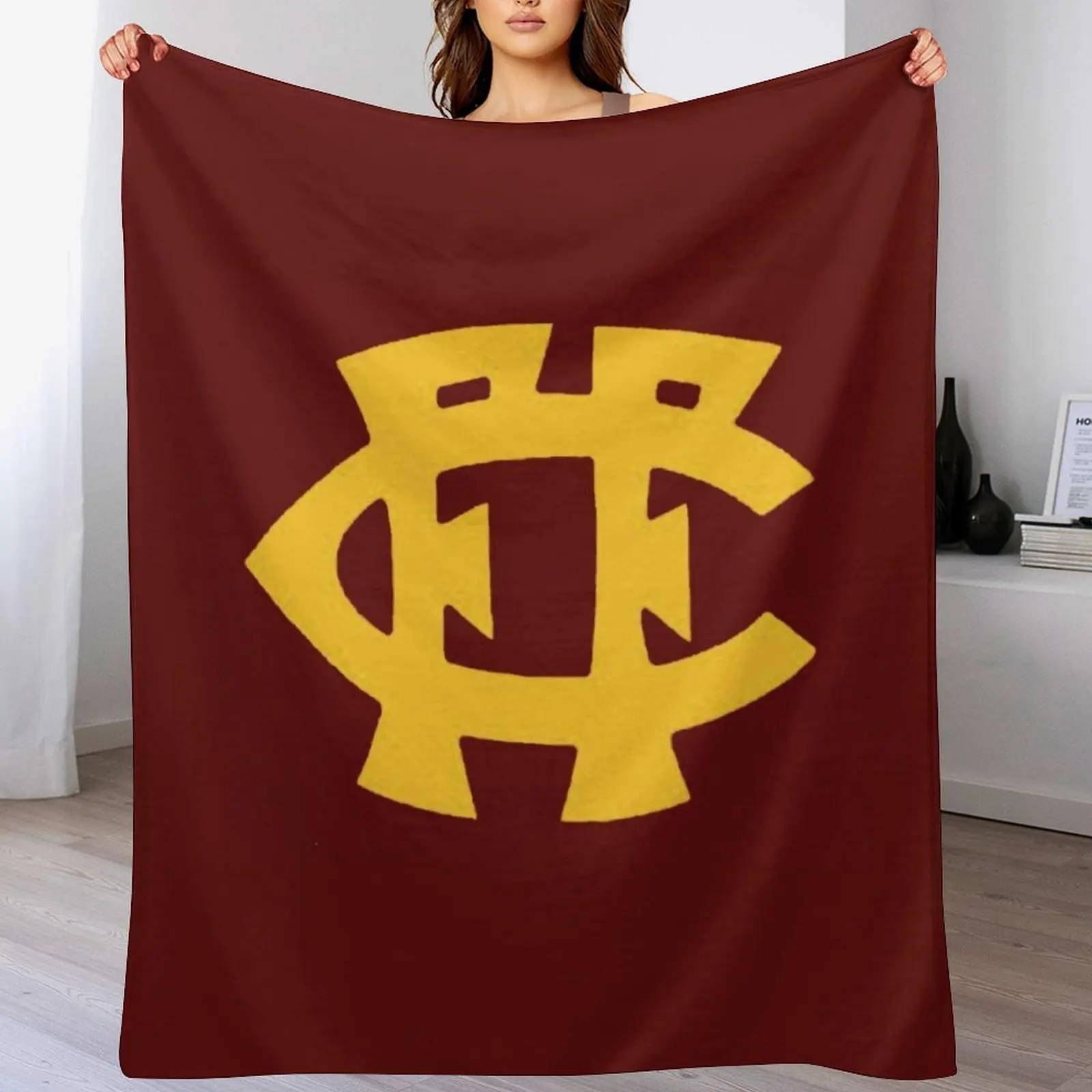 

Fitzroy Football Club Throw Blanket