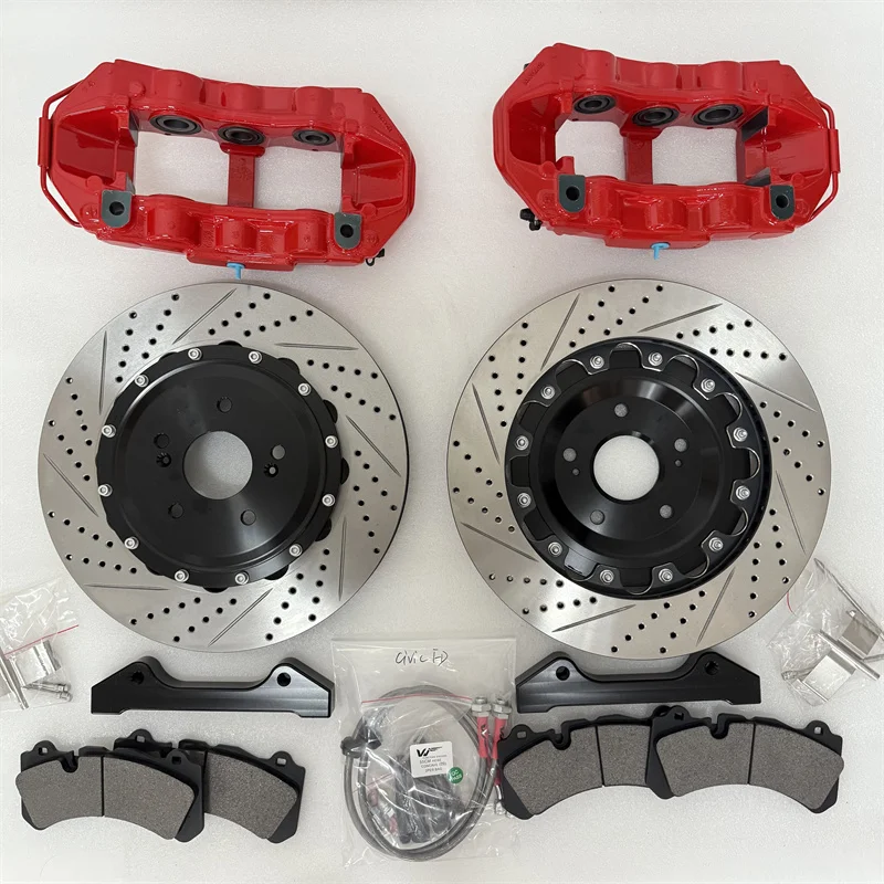 Jekit 6 pots 355*32mm Disc Kit For for mk4 golf GTI Rim 18