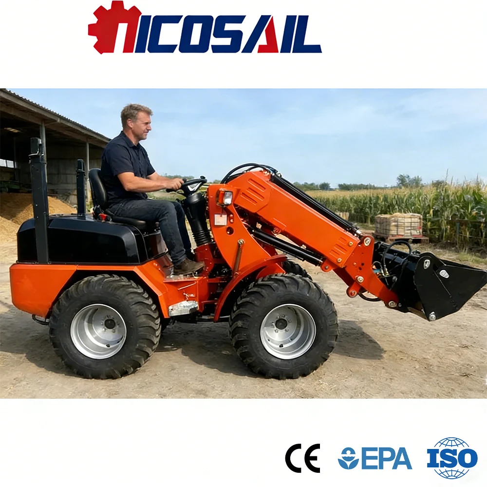 

KZL918 Multifunction Telescopic Loader CE Certified Euro 5 Stable Performance Durable Build for Farm Garden Use