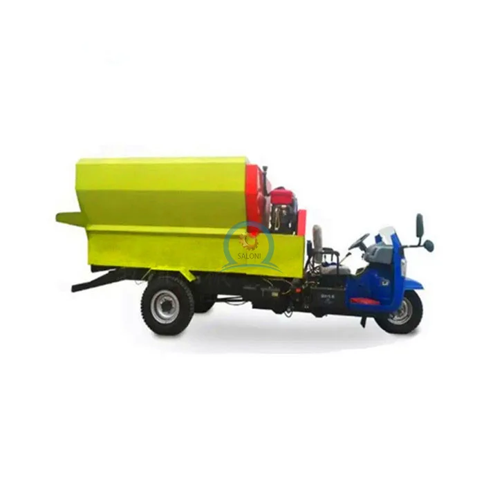 Hot Sale Cattle and Sheep Breeding Cattle Farm with Electric Fodder Spreader