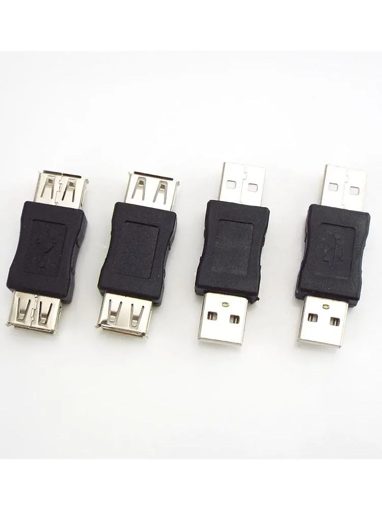 Adaptateur de coupleur USB 2.0 Type A femelle à femelle, connecteur USB mâle à mâle, câble d'extension, Mini convertisseur de changeur pour PC portable