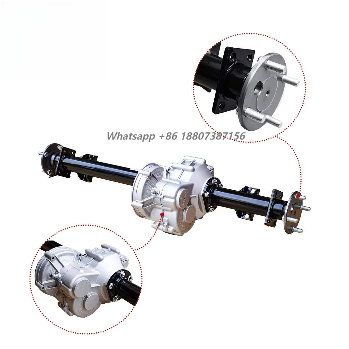 Golf Cart Accessories Rear Axle Assembly 1027717-01 for CIUBCAR DS Precedent Golf Cart