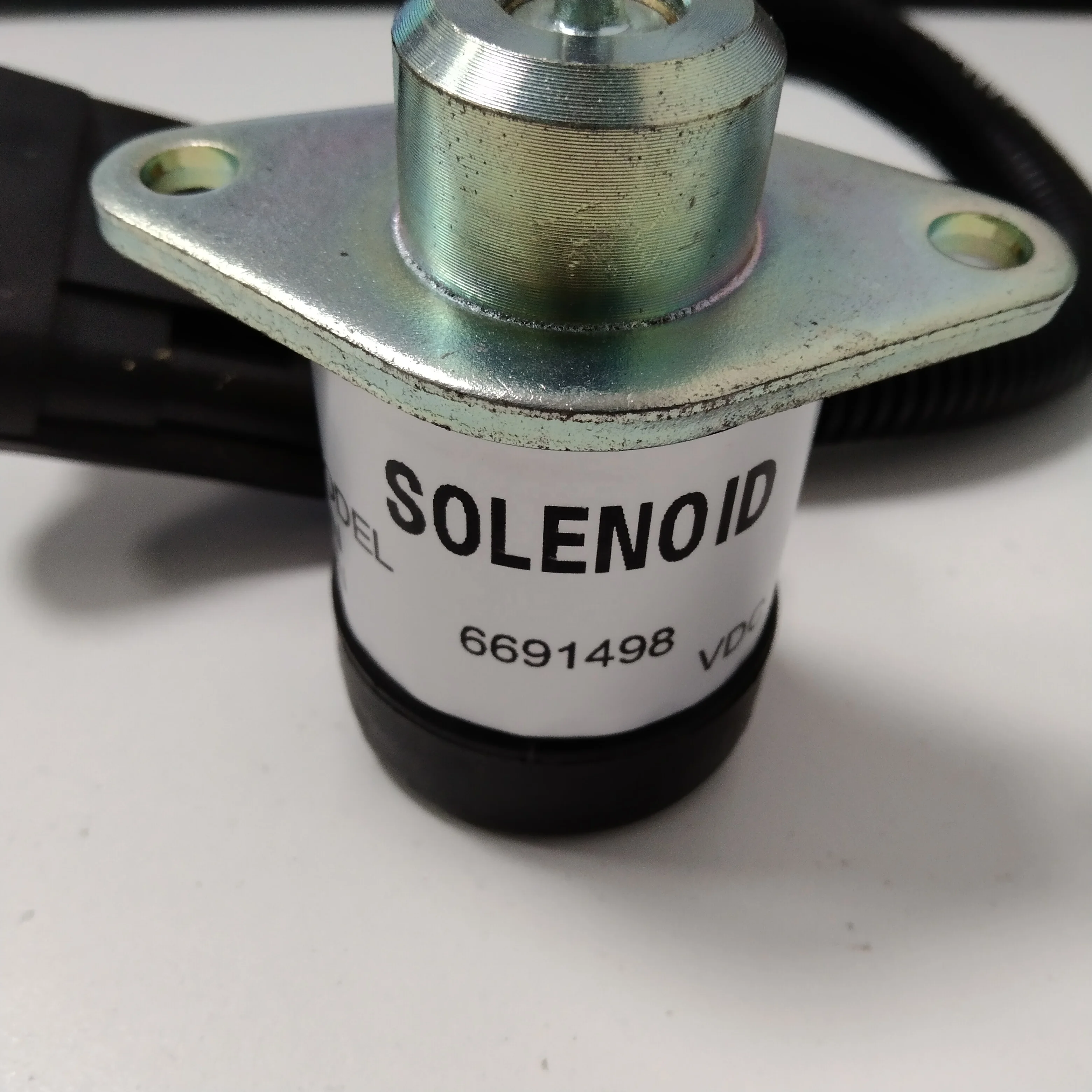 6691498 Stop Solenoid Valve 12V Fits Excavator Bobcat 337 341 425 Diesel Engine