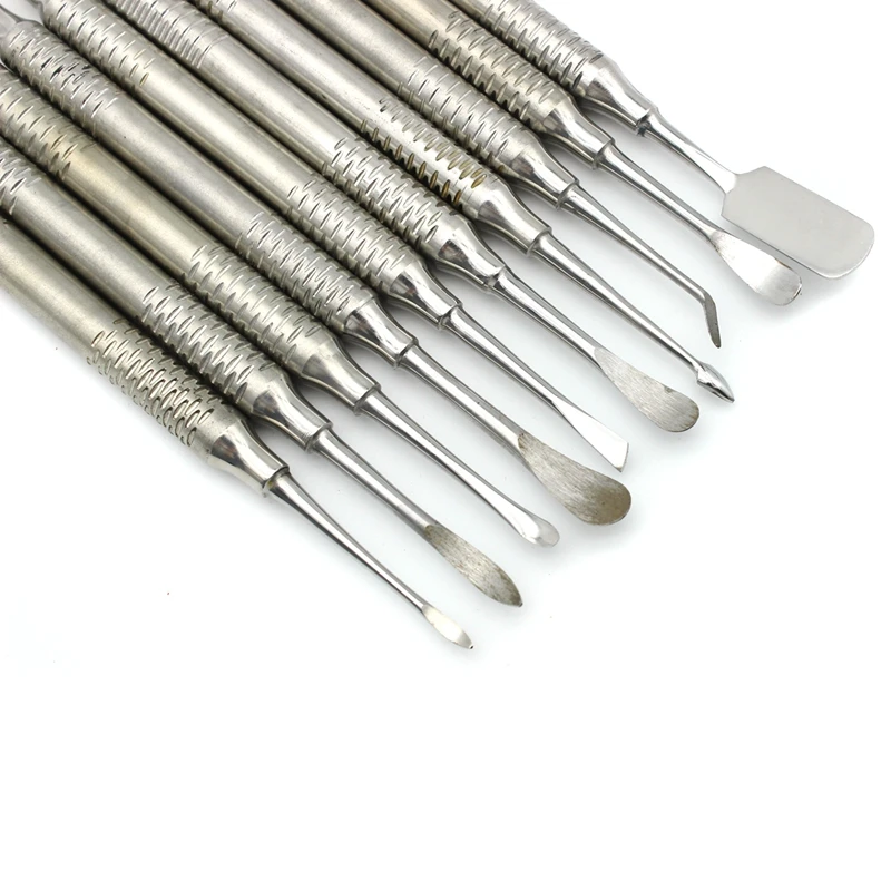 10pcs Double Ends Dental Implant Periosteal Elevator for Reflecting & Retracting Splitter Separator Surgical Tools