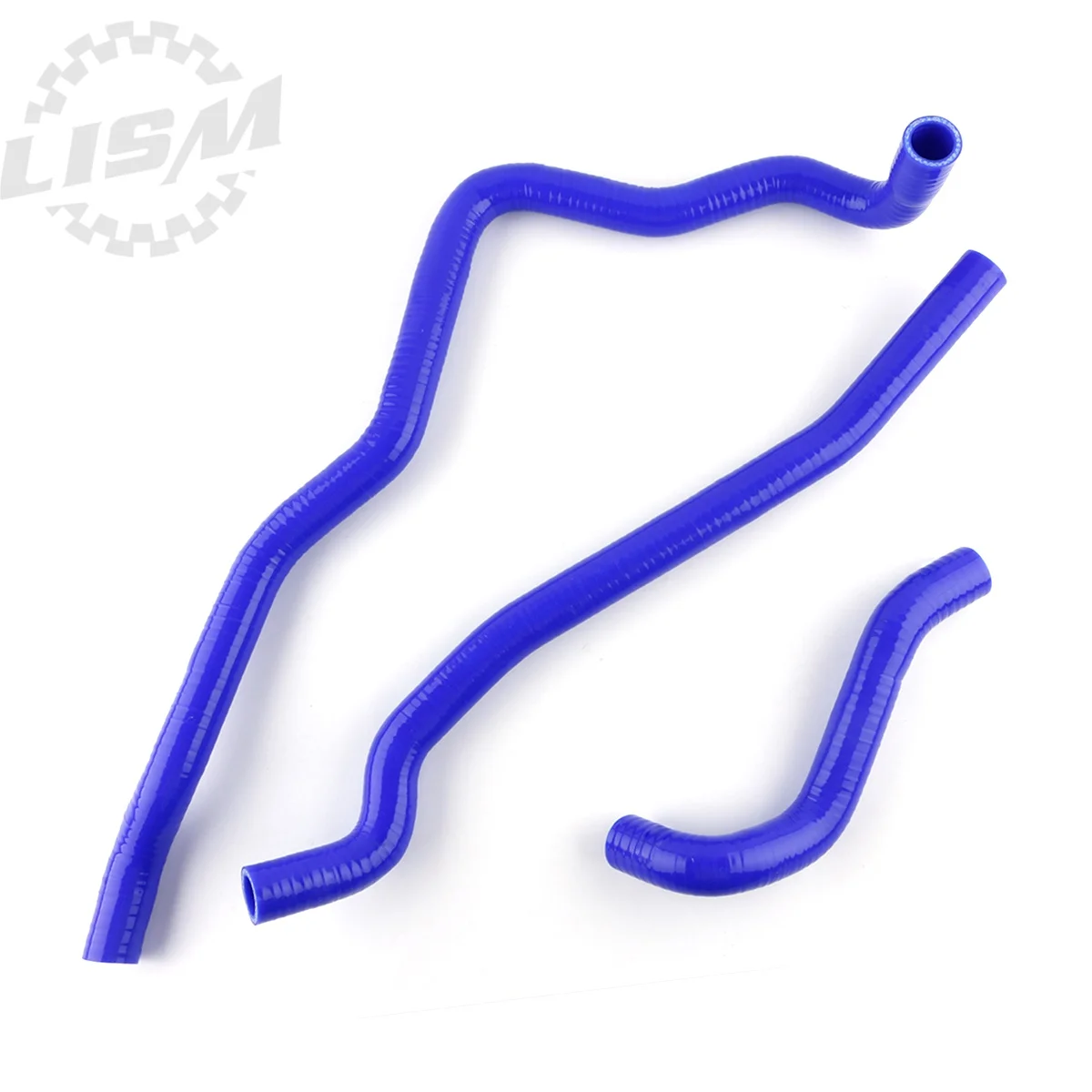 3PCS For 2003-2007 Suzuki Vinson 500 LT-F500F ATV Silicone Radiator Coolant Hose Kit Pipe Replacement Part 2004 2005 2006 3-ply