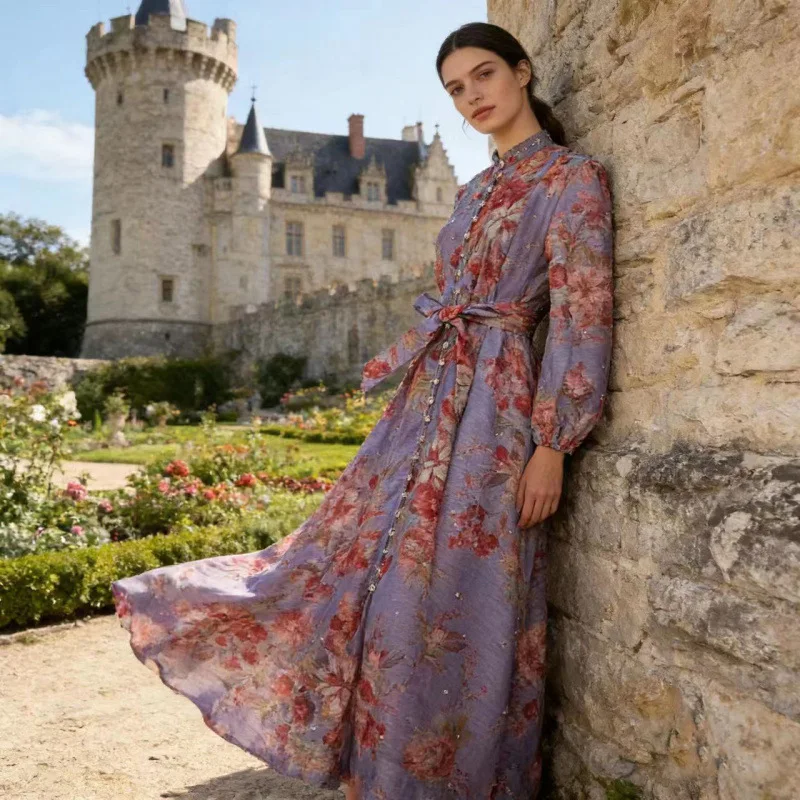 호주산 신상 화려한 다이아몬드 장식 허리 벨트 초슬림 롱 스커트 실크 스트랩 스트리트 스타일...