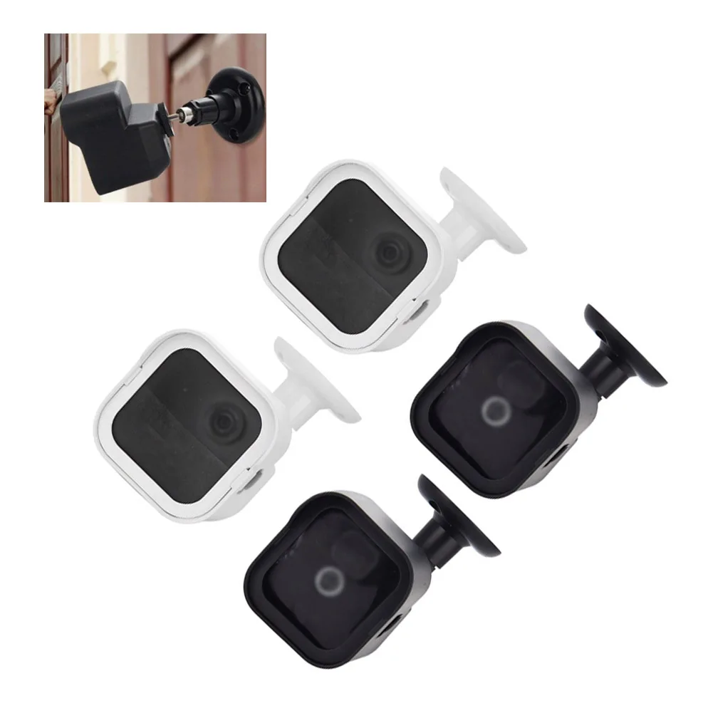 2pcs Waterproof Adjustable Camera Stand Housing For Blink 4 And For Blink 3 Security System PVC Protective Case Black White