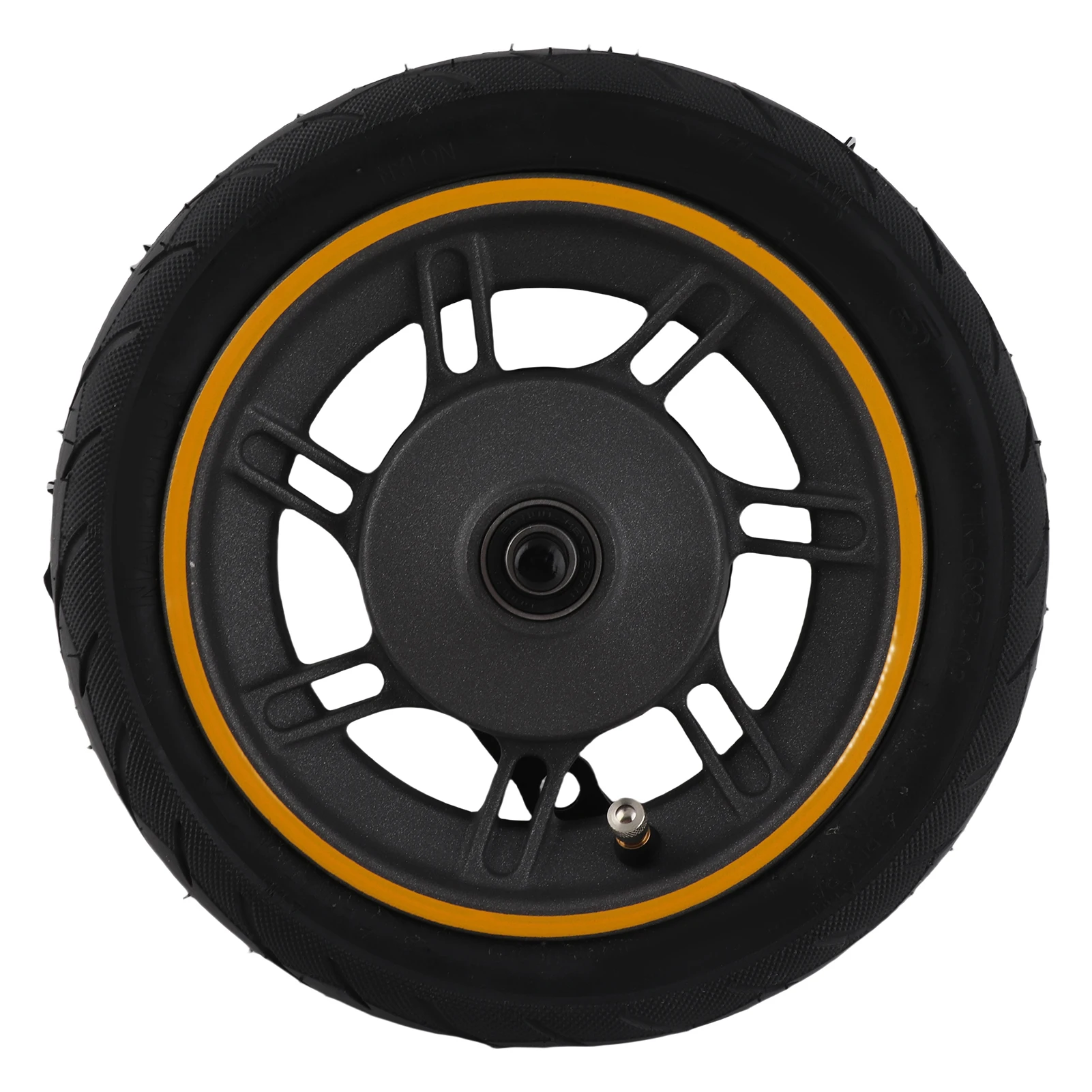 

10 Inch 60/70‑6.5 Electric Scooter Front Wheel Hub with Tire Replacement for 9 G30 Electric Scooter Front Wheel Auxiliary Wheel