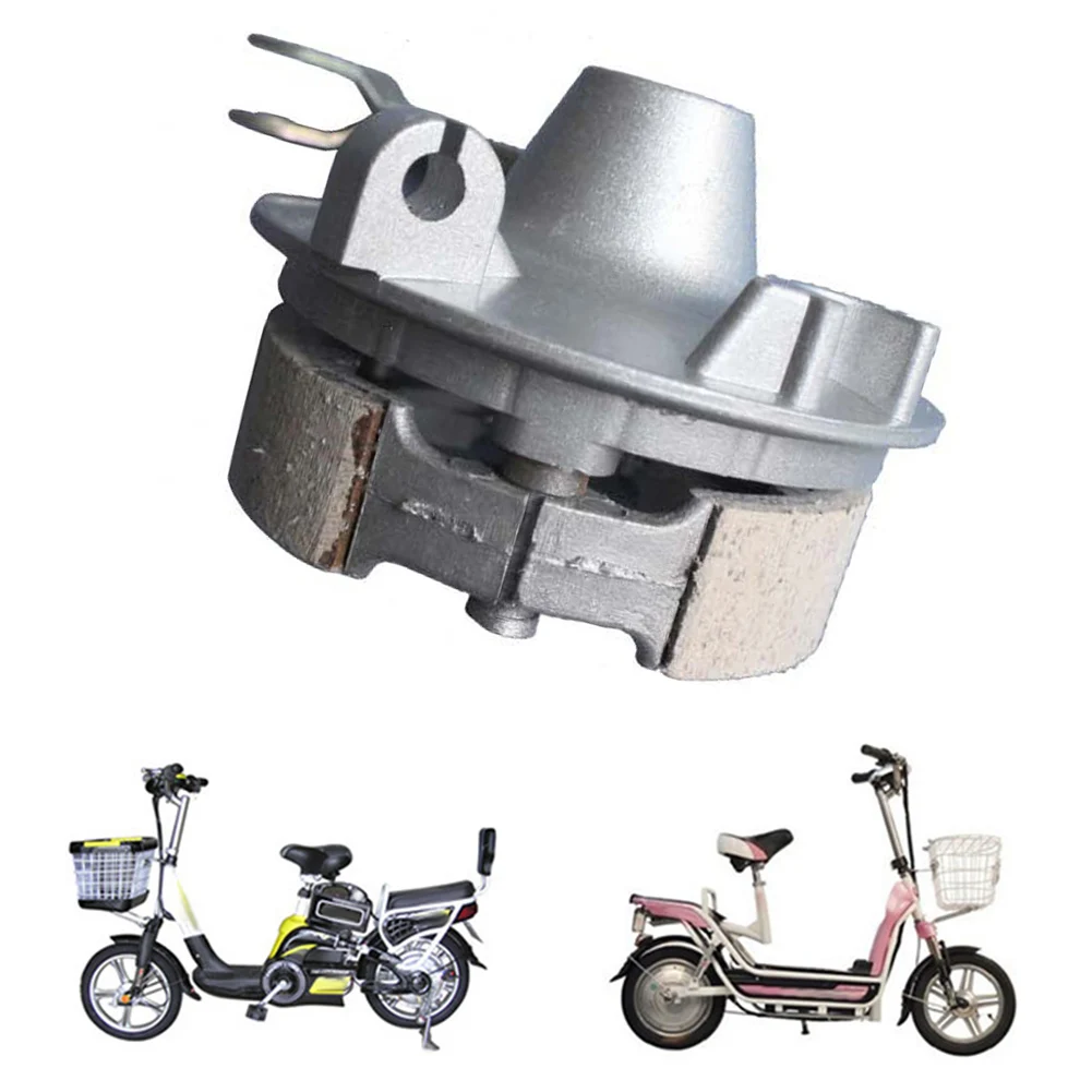 Electric Bicycle Front Drum Brake Motor Edge Cover Metal Ring Gear Wheels With Cap Pads For TB50 Hub Accessories