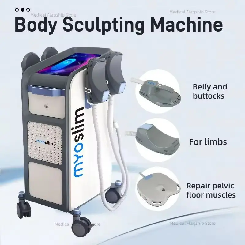 

Muscle Stimulator Salons NEO Technology High Power /4 /5 Handles Cushion Fat Reduction Slimming Shap RF Weight Loss