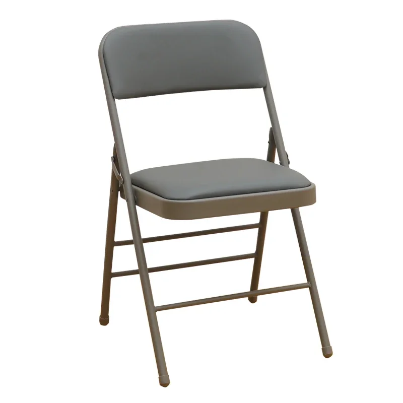 Household folding chair stool folding meeting office chair computer chair seat training  folding stool back