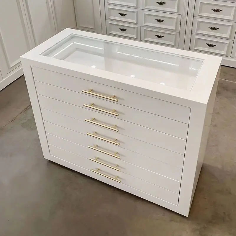 Cabinet, wardrobe,storage cabinet, jewelry counter, clothing store, double-sided cabinet, jewelry display cabinet, paint island