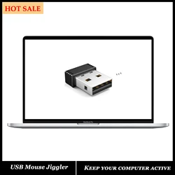 Mouse Jiggler Mouse Mover Wiggler Undetectable Shaker USB Port for Computer Laptop Keeps PC Awake, Simulate Mouse Movement