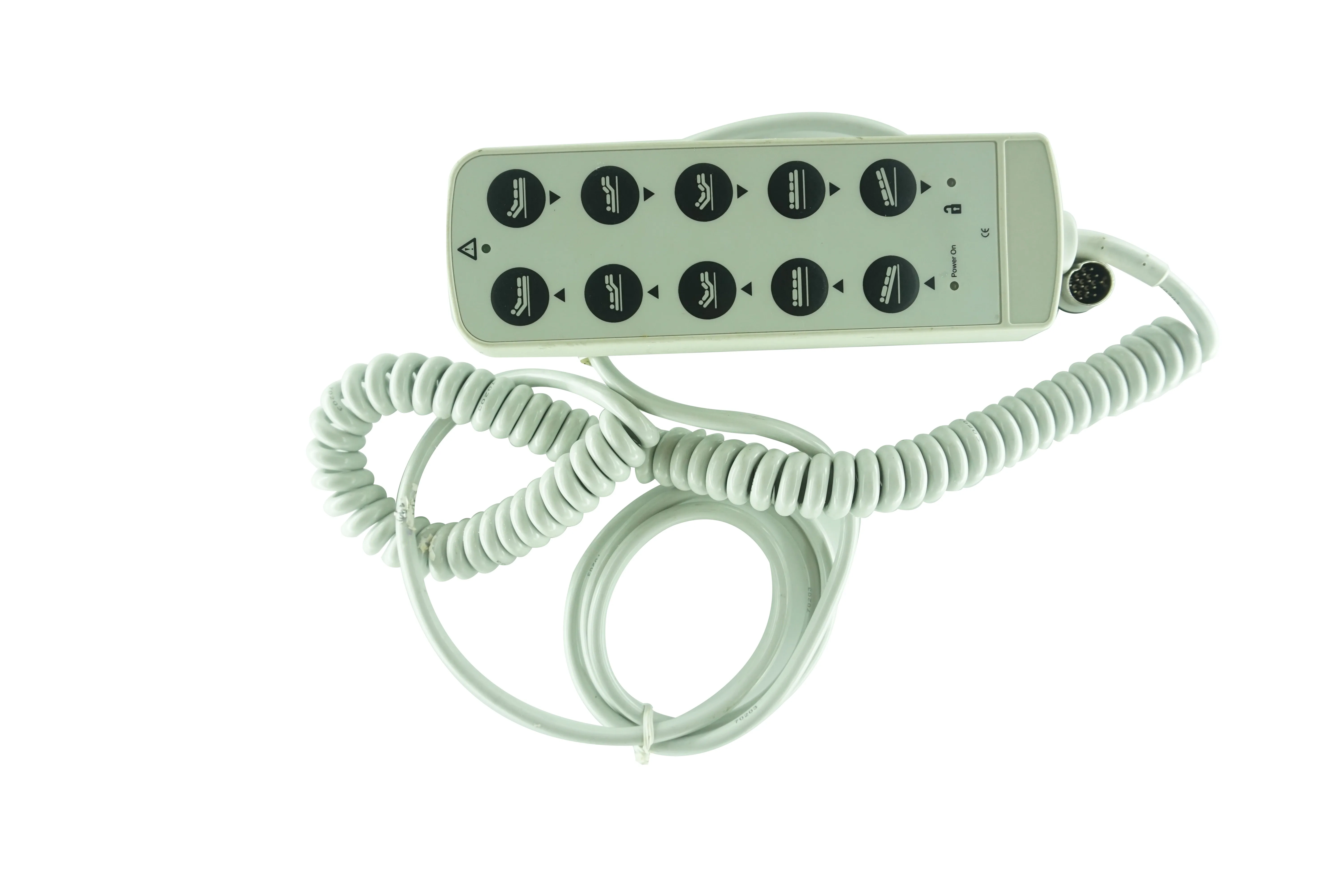 Auricular japonés de 13 pines usado, Control remoto manual para Okin Dewert IPROXX 69924, cama de Hospital, cama de entrega eléctrica