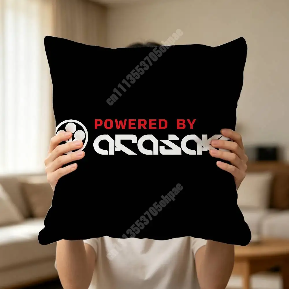 Arasaka Tower Corporation Sofa Couch Pillow Cover Cushion Case Cozy Bedroom Accent Studio Furnishing