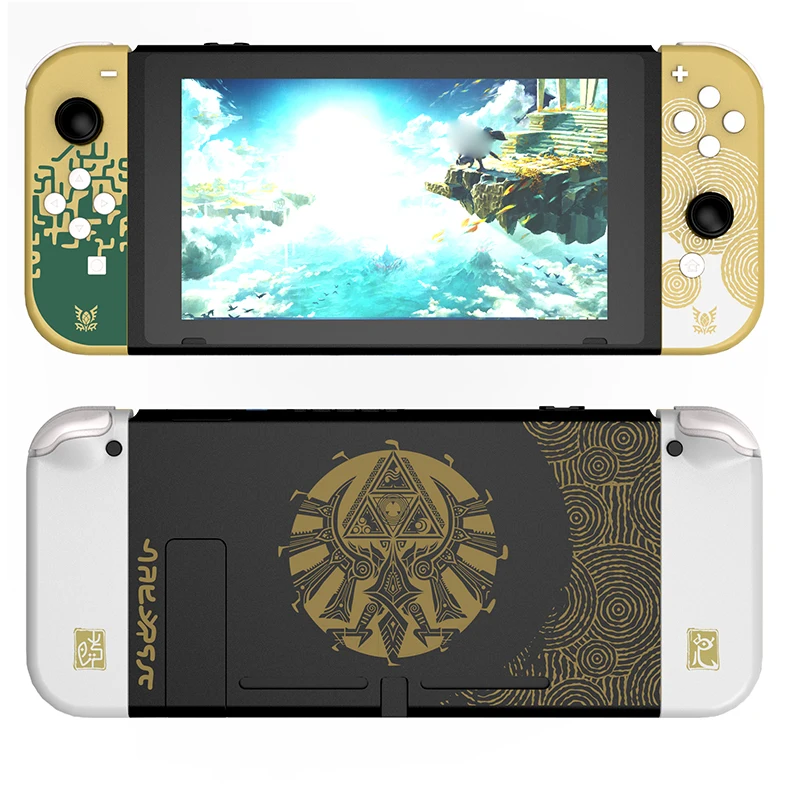 Сменный корпус для Nintendo Switch NS/OLED Limited Joy-con, задняя крышка для ZD Tears Of The Kingdom