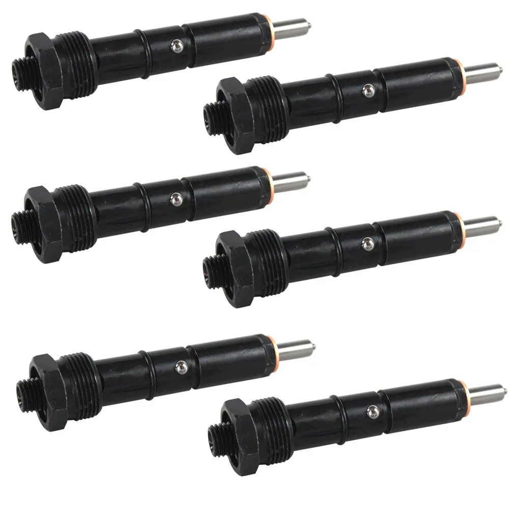 6Pcs 연료 인젝터 마린 0432133864 Bosch Marine 300 50HP Dodge Cummins 5.9L 12V 1994-1998 엔진 커먼 레일 인젝터