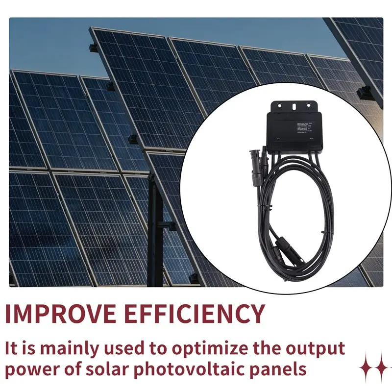 ABCA-MPPT Power Optimizer 600W Photovoltaic Solar Power Optimizer PV Function Solar Optimizer 600W Optimizer