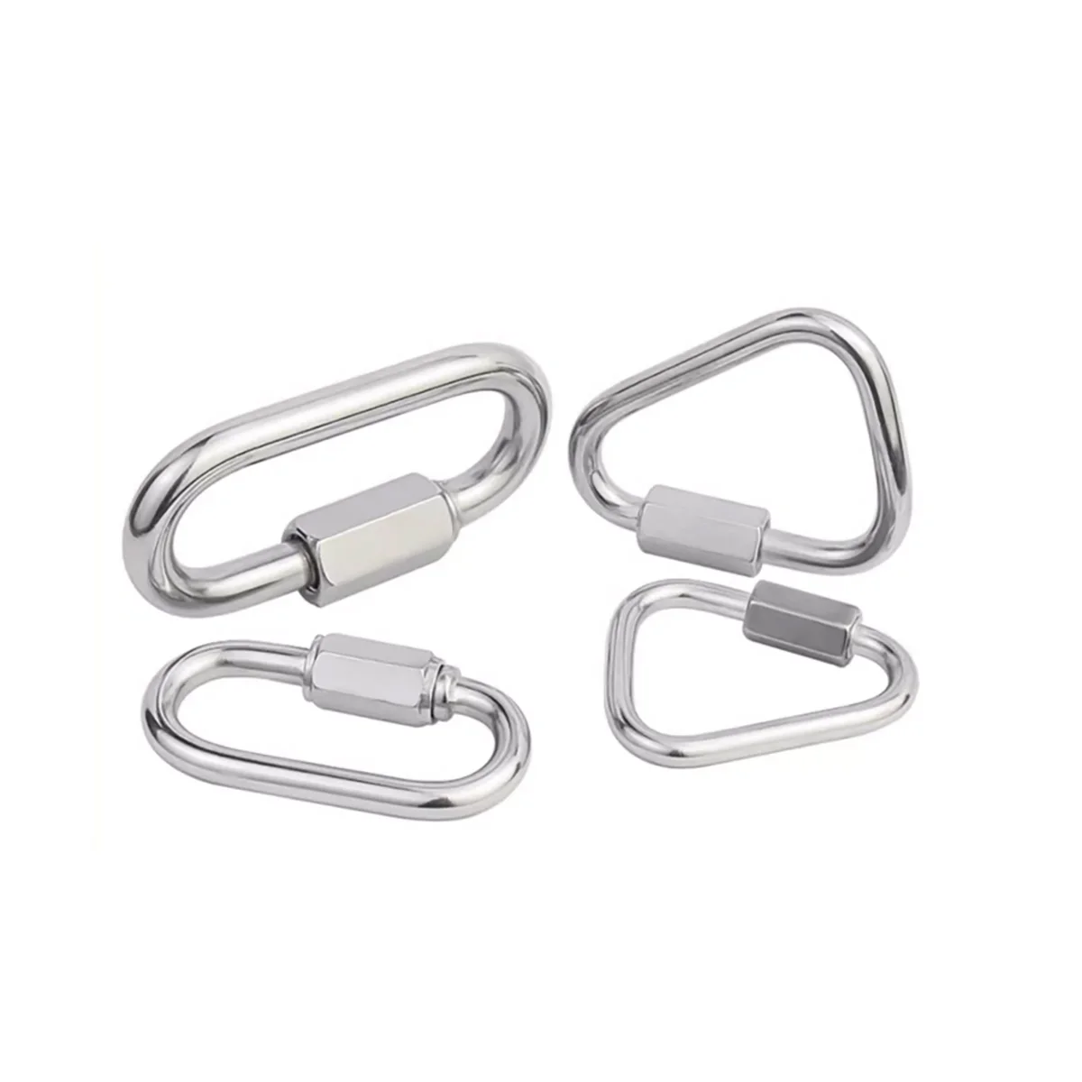 304 Stainless Steel Quick Connecting Ring/ Chain Buckle/Elliptical Connecting Ring/Triangular Connecting Ring/Lock BuckleM3.5-14